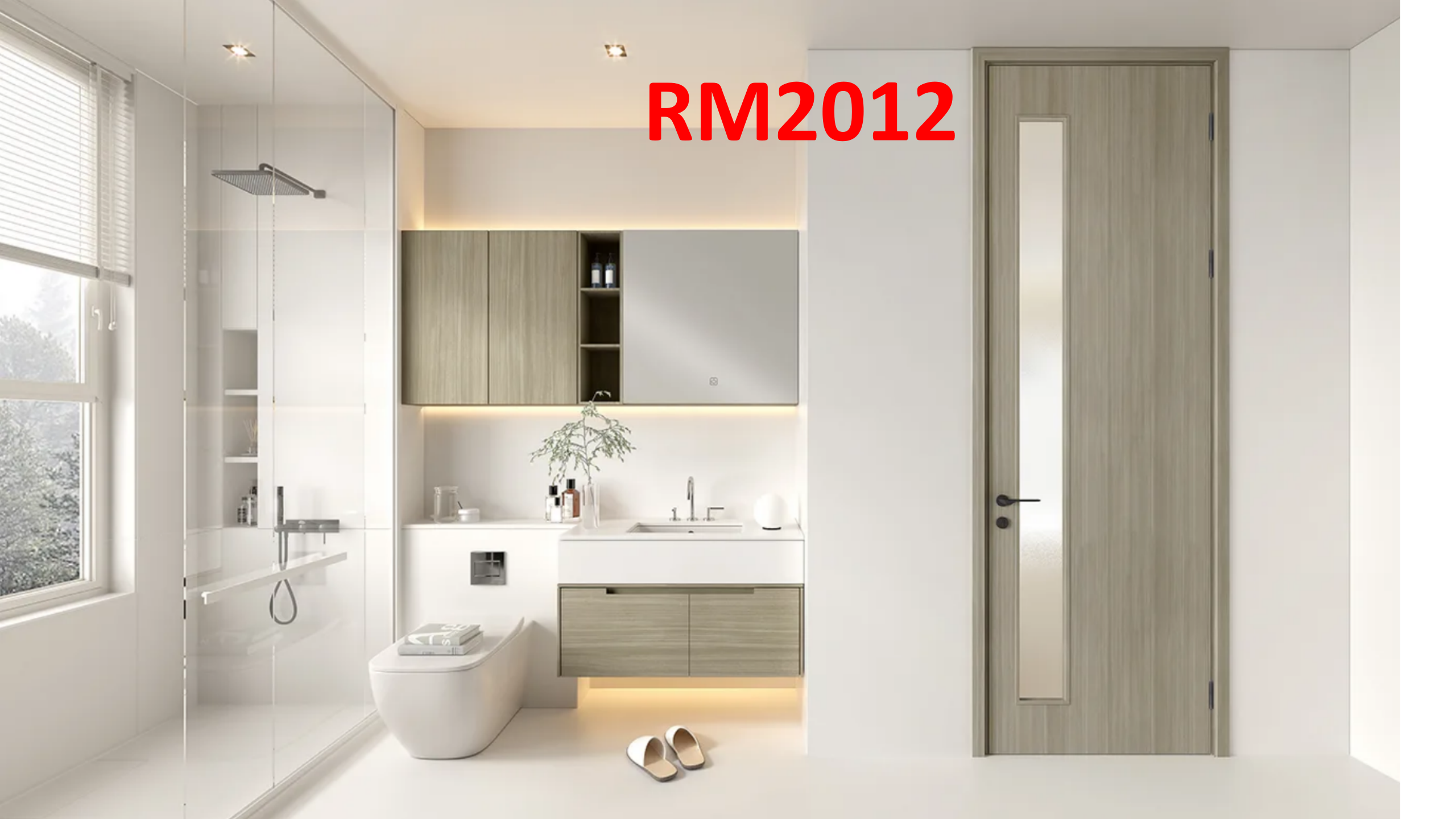 Bathroom door