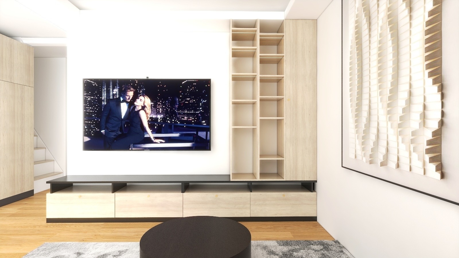 Living room cabinet